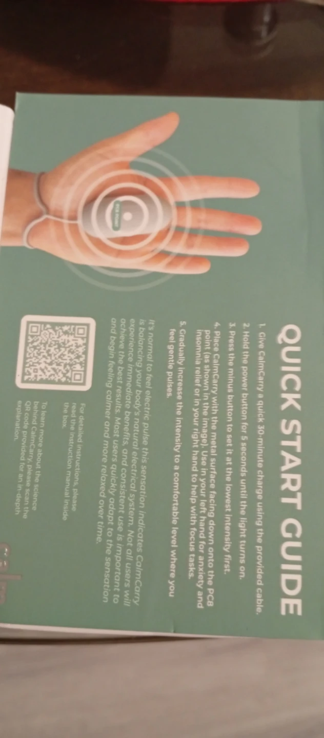 Calm Carry Anxiety Relief Device - photo 3