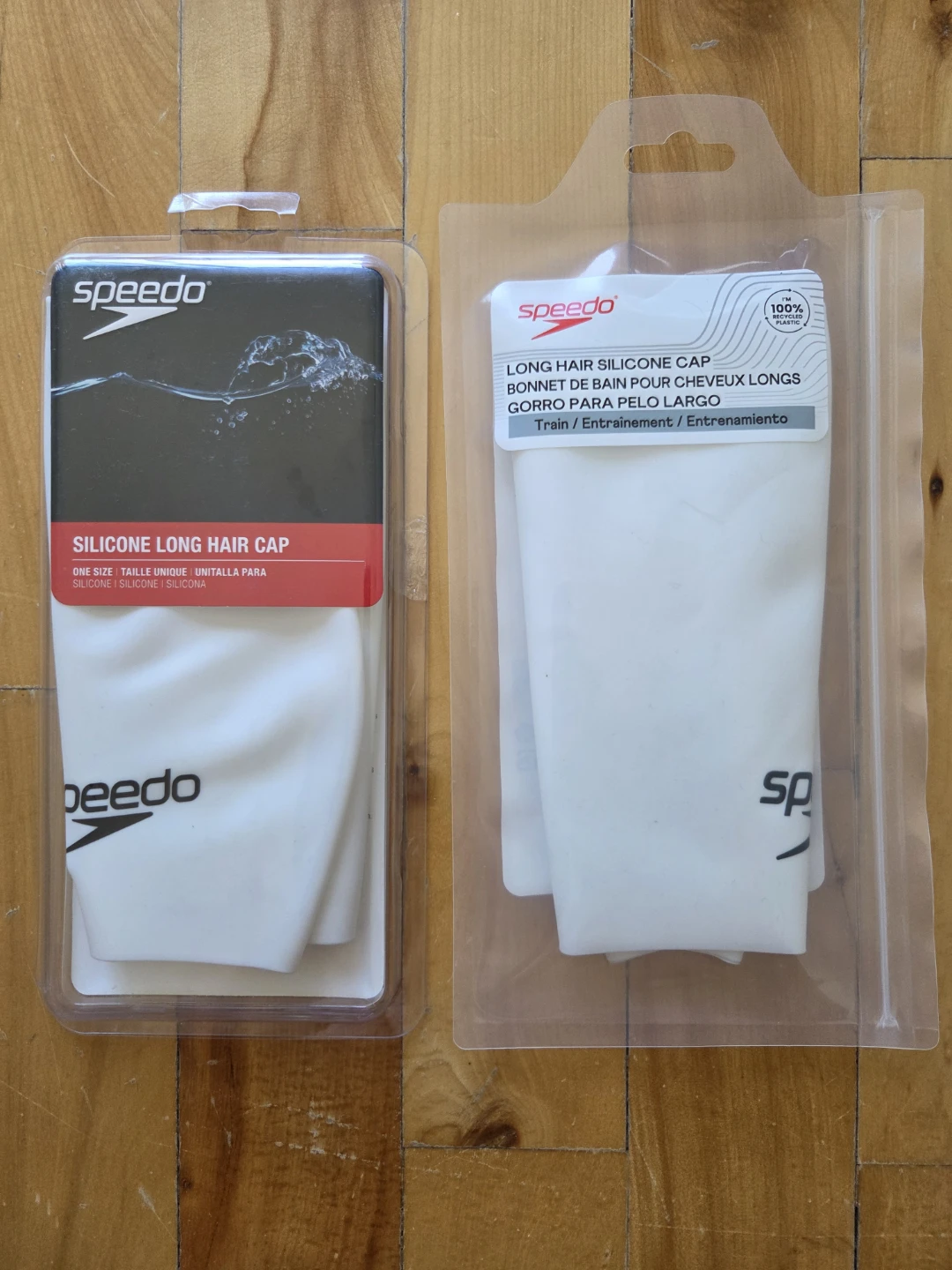 NEW! SPEEDO Long Hair Swim Cap (x2)