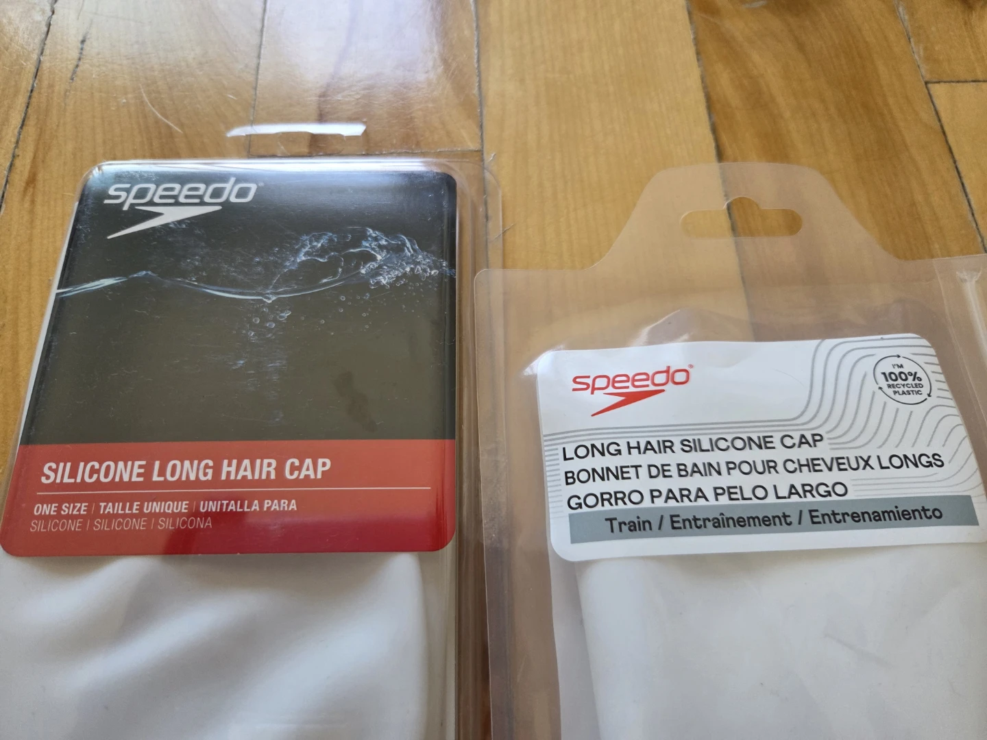 NEW! SPEEDO Long Hair Swim Cap (x2) - photo 2
