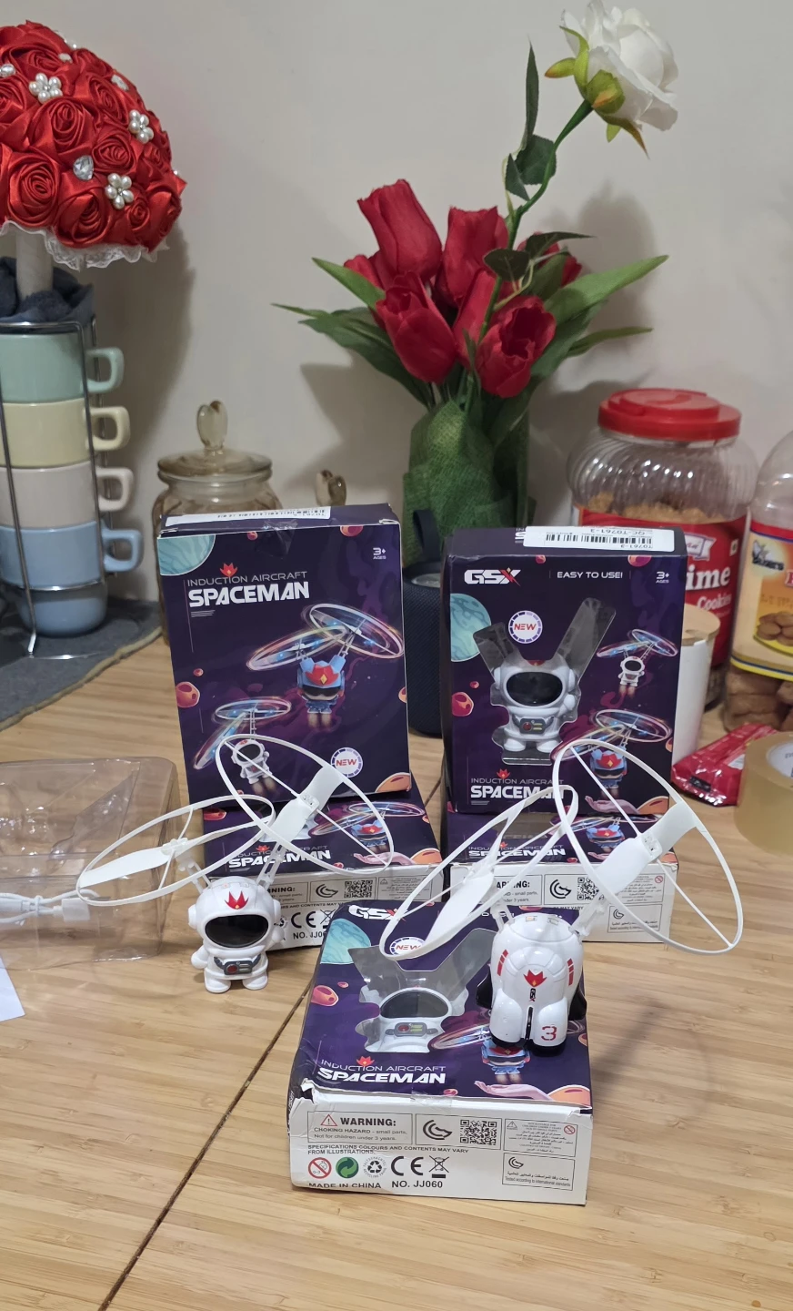 GSX Induction Aircraft Spaceman Flying Toy Drone