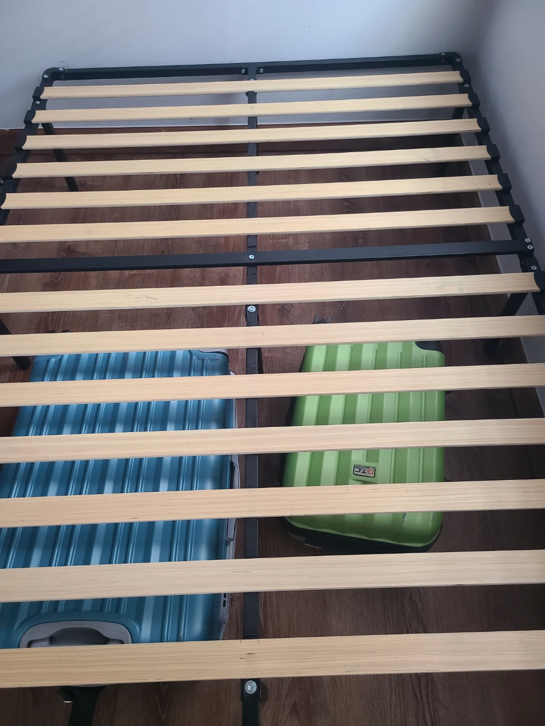 Full  Size Metal Bed Frame and Wooden Slates - photo 3
