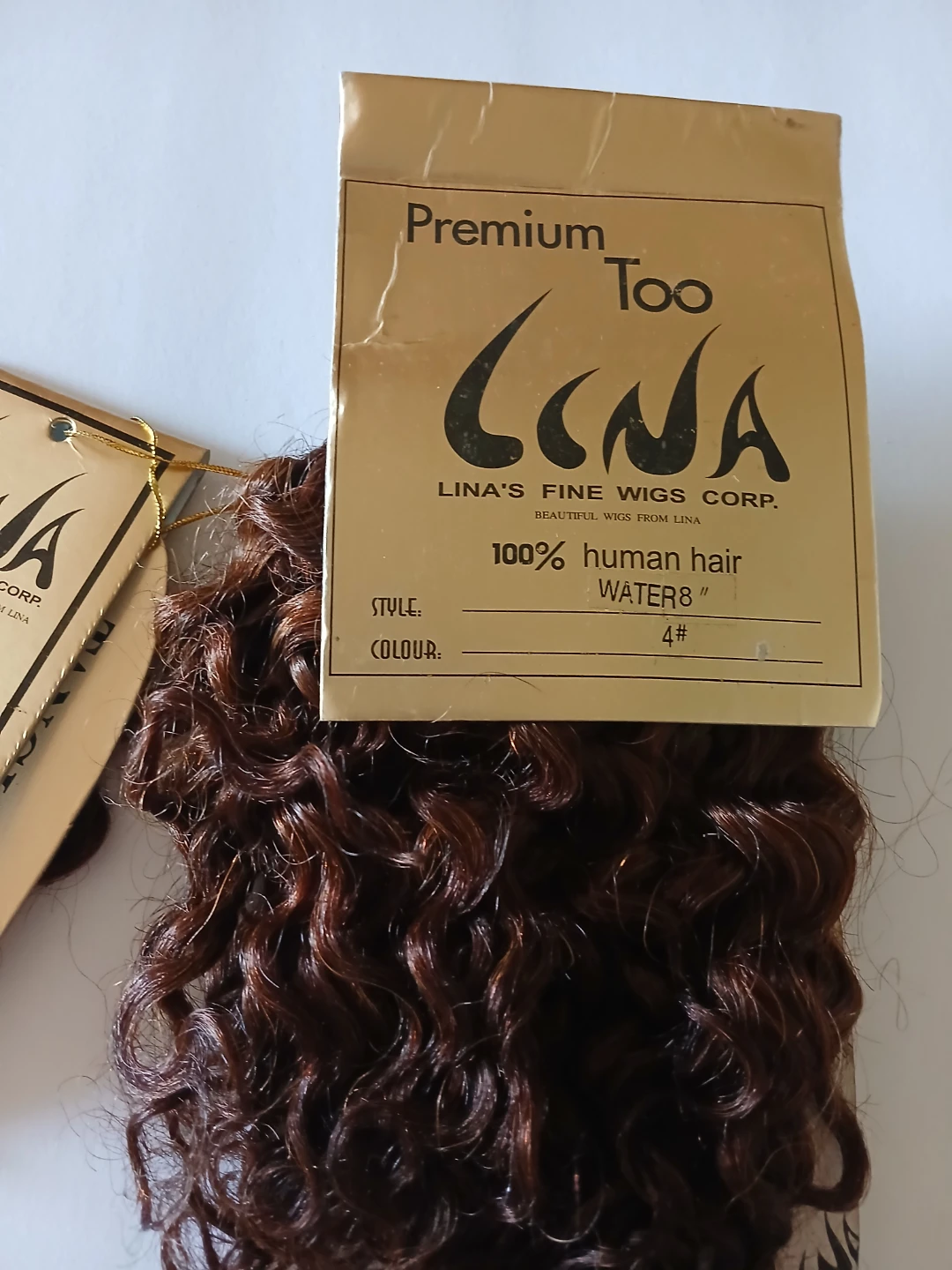 Lina Premium Too 100% Human Hair WATER8" 4# - photo 2