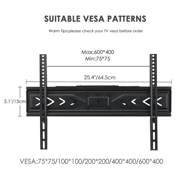 (BRAND NEW) Full Motion Universal TV Wall Mount 37"-70" Tvs - photo 4