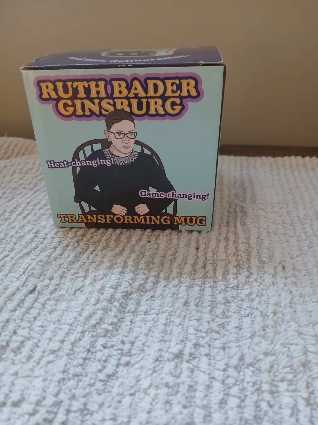 Ruth Bader Ginsburg Heat-Changing Mug