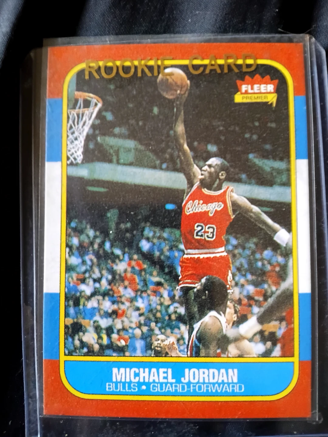 1986 Fleer Michael Jordan Rookie Card