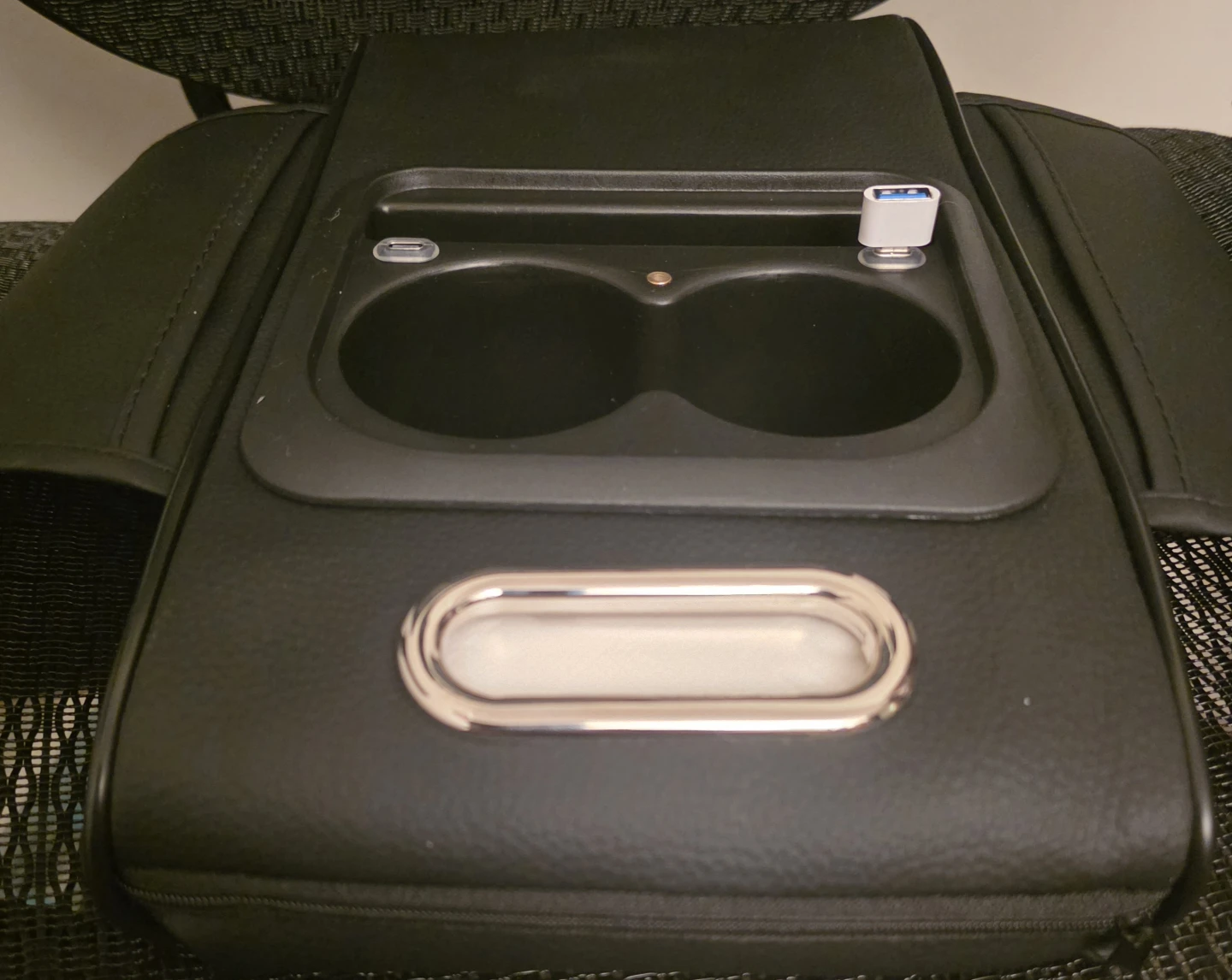 Car Center Console Armrest with Cup Holders and USB Ports - photo 2