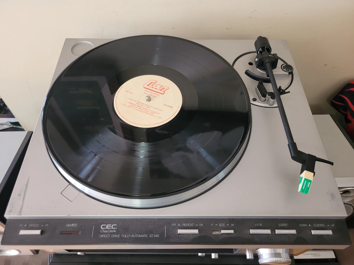 CEC CHUO DENKI ST-540 Direct Drive Turntable