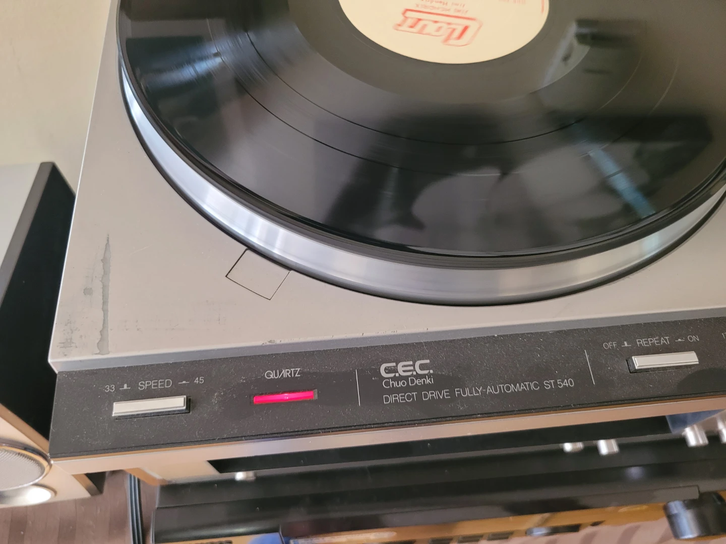 CEC CHUO DENKI ST-540 Direct Drive Turntable - photo 4