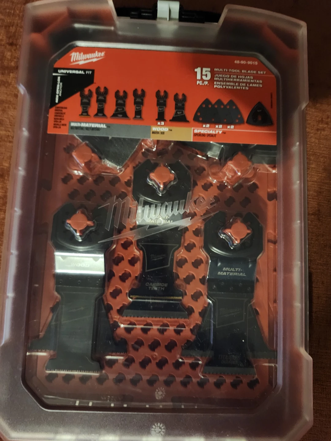 Milwaukee 15-Piece Multi-Tool Blade Set