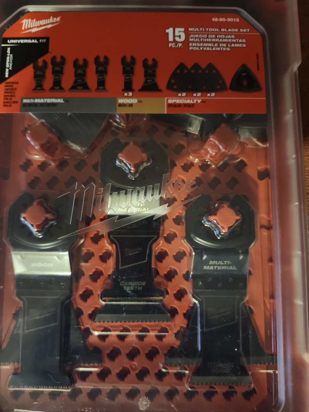 Milwaukee 15-Piece Multi-Tool Blade Set - photo 2