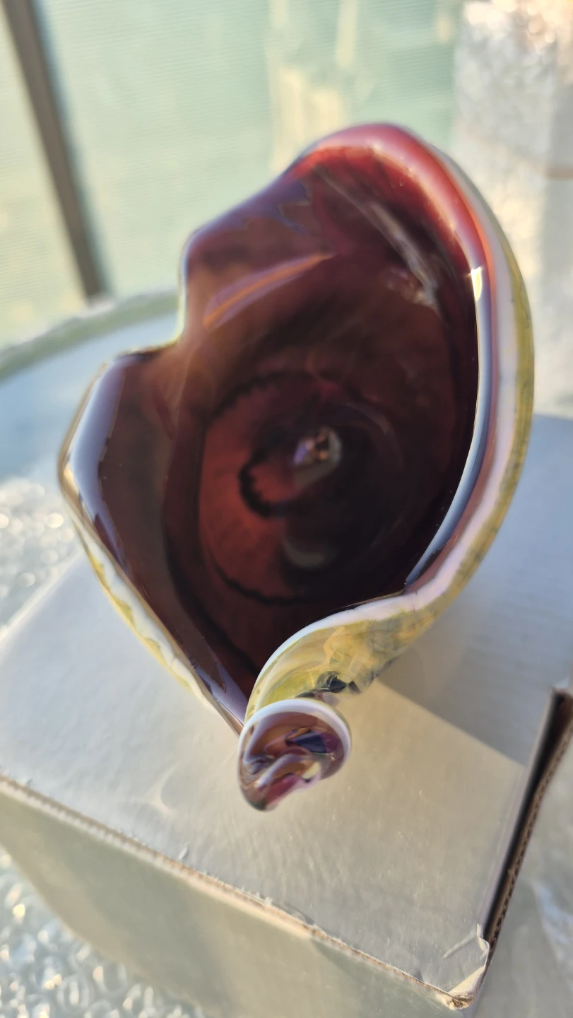 Glass Shell Art - hand crafted, new, vibey! - photo 3