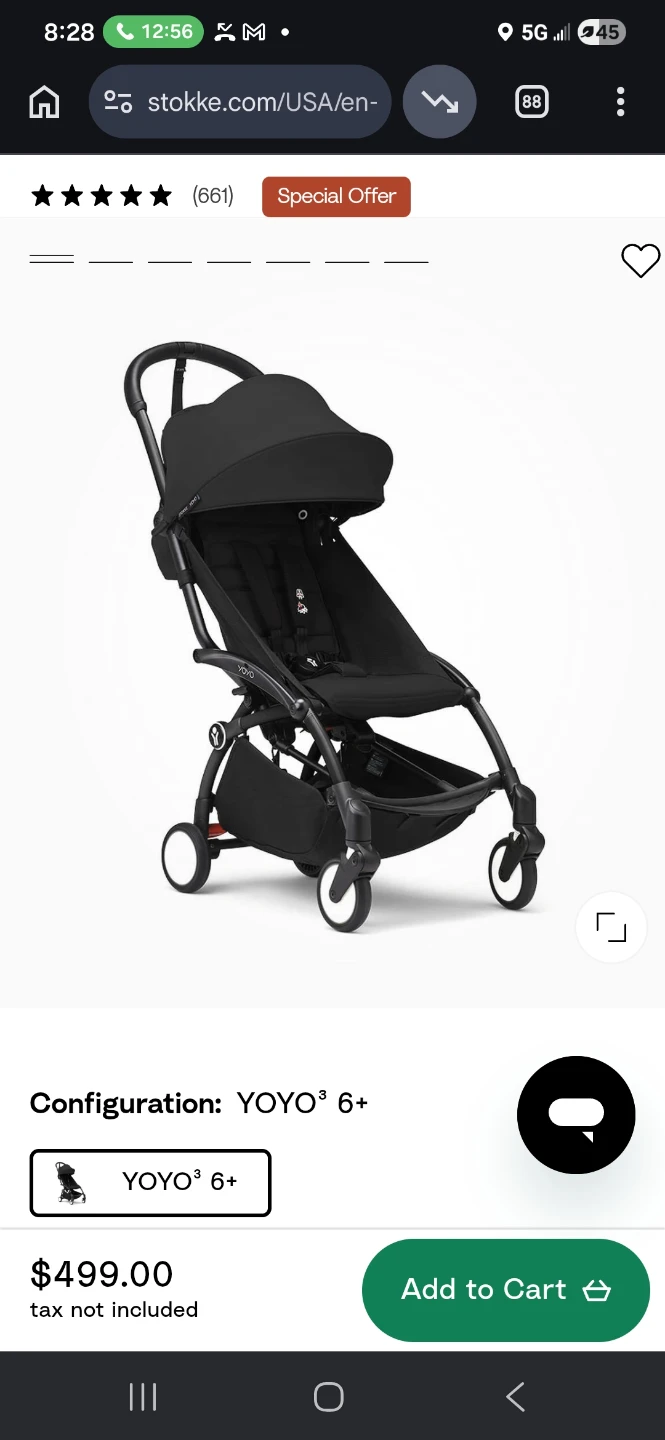 BABYZEN YOYO AND Newborn Pack - Black