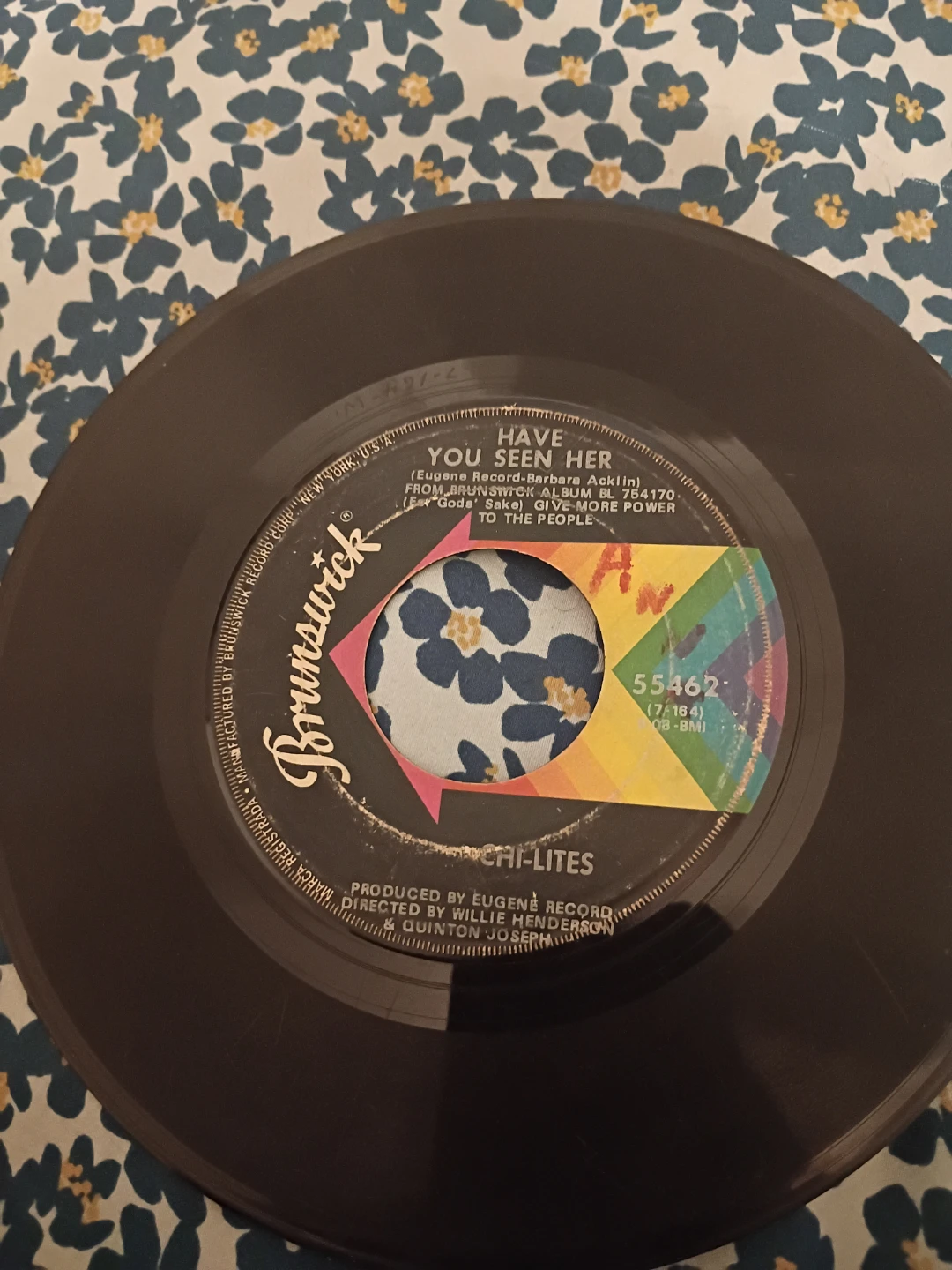 The Chi-Lites Have You Seen Her 7" Vinyl Single
