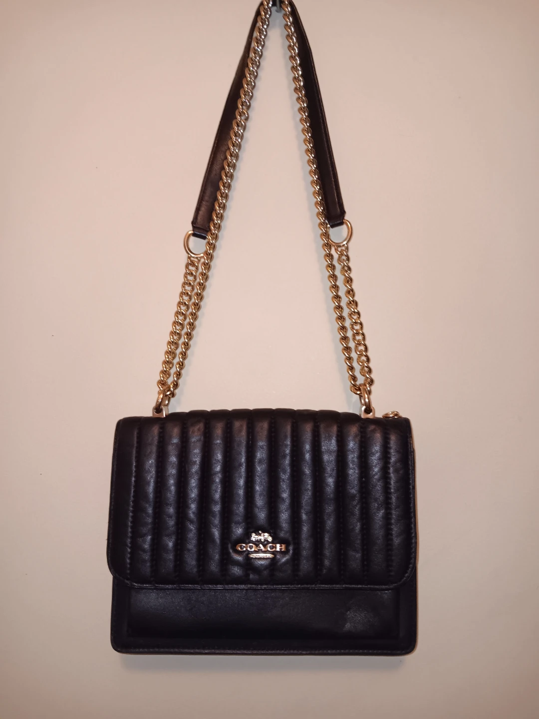 Coach Quilted Shoulder Bag