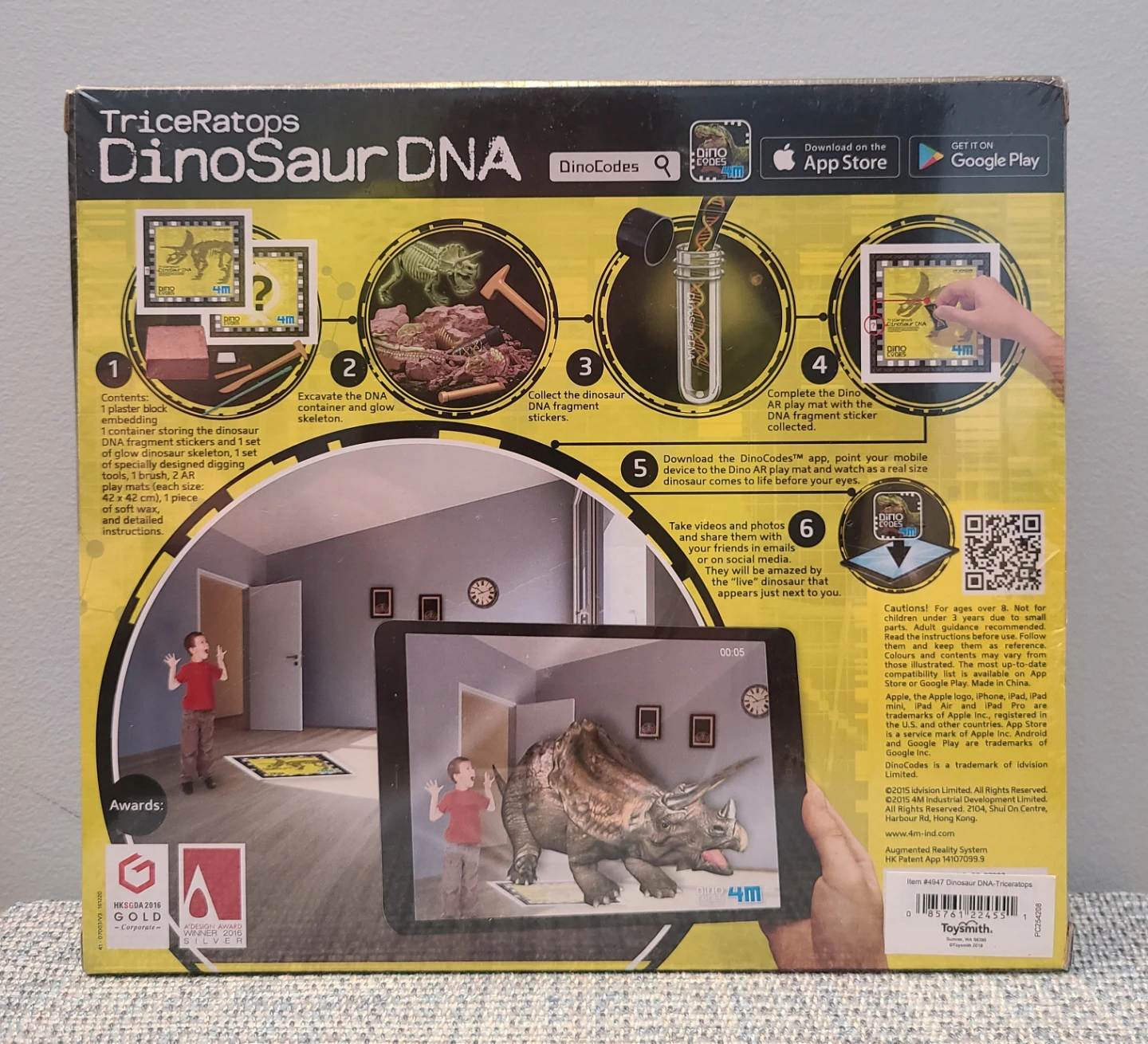 4M TriceRtops Dinosaur DNA Digging Kit - photo 2