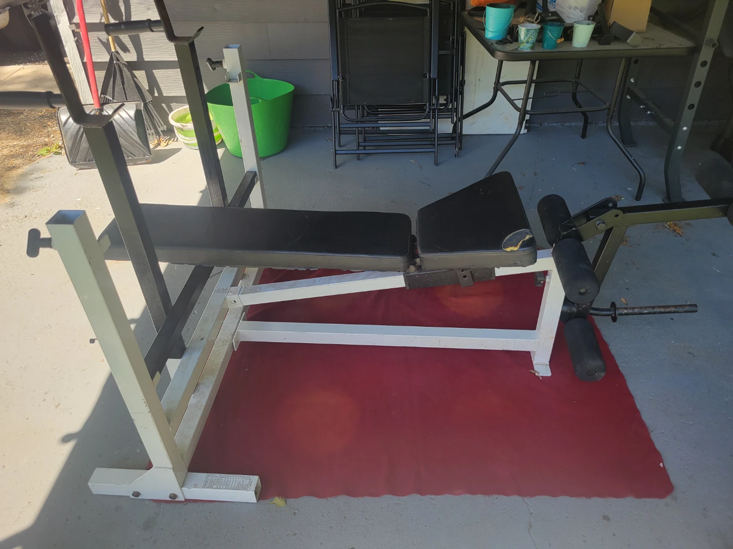 BODY SOLID  OLYMPIC BENCH  DIP BARS LEG EXTENSION - photo 2