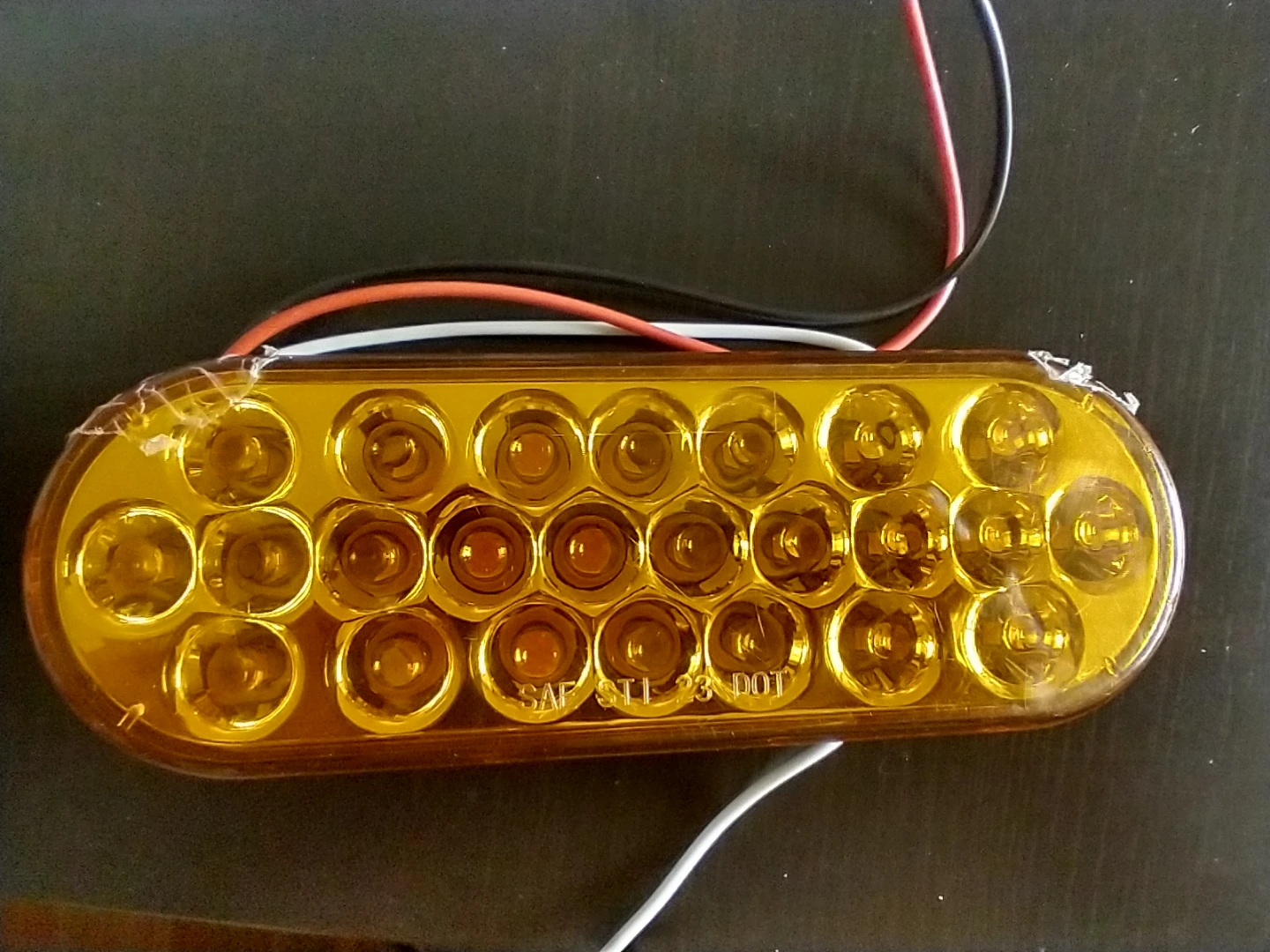 Oval Amber LED Trailer Light Trailer