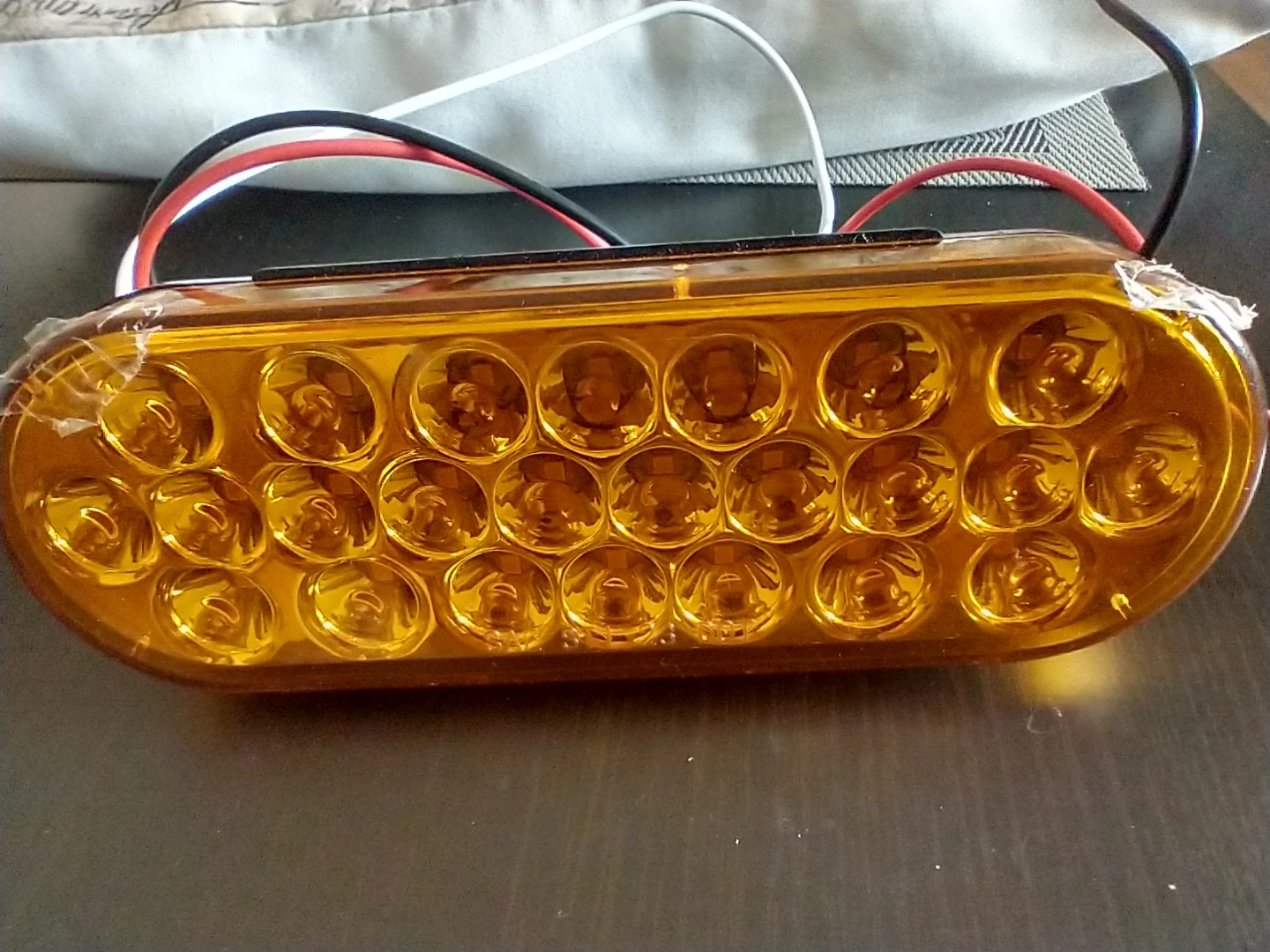 Oval Amber LED Trailer Light Trailer - photo 3
