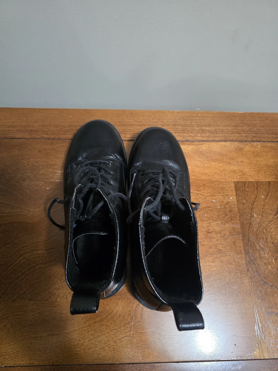 H&M Divided Black Combat Boots - photo 4