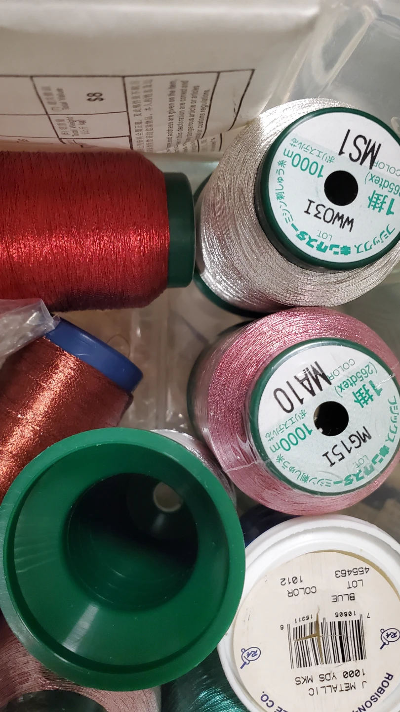 Mixed Spools of Embroidery Thread - photo 4