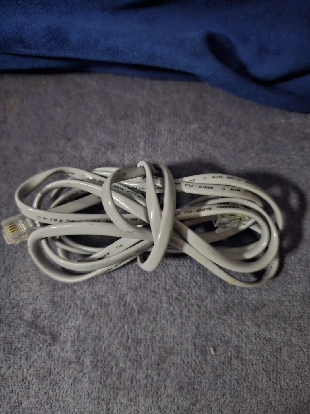 Gray Phone Cord - photo 2