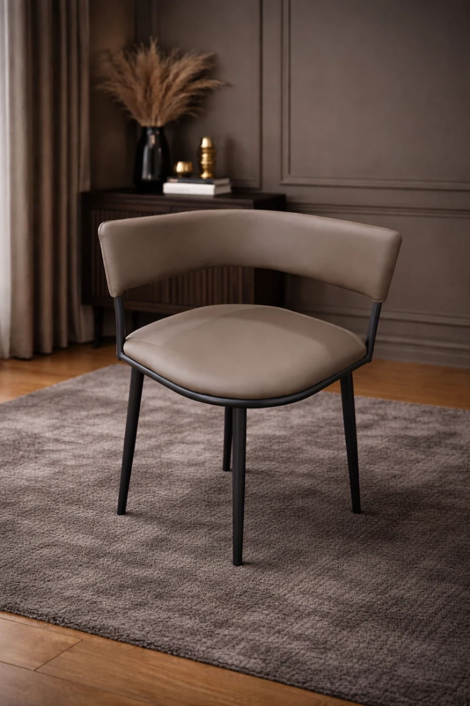 ✨ Luxury Modern Dining Set – Marble Table + 4 Designer Chairs - photo 3