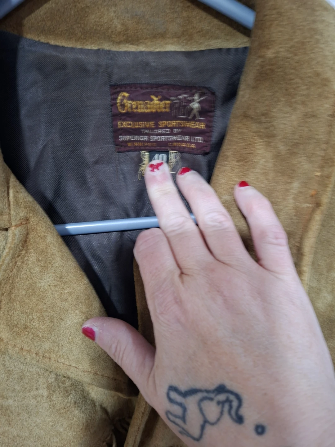Grenadier Suede Fringe Jacket - photo 2