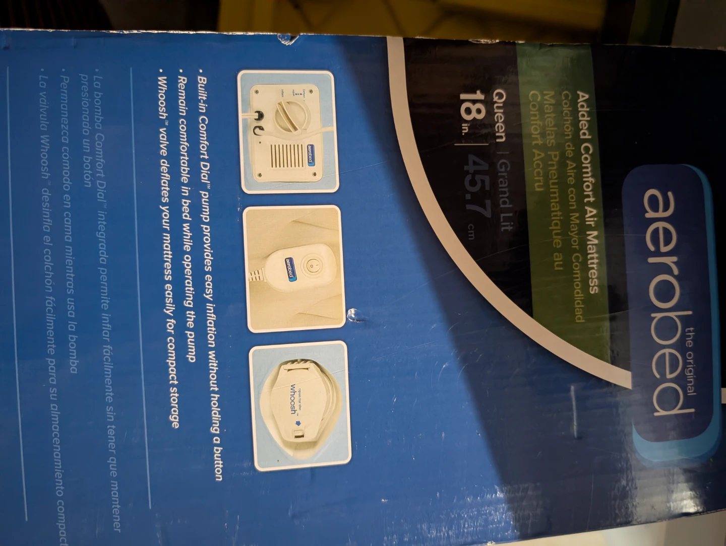 Aerobed Queen Air Mattress- brand new in box. Never used - photo 2
