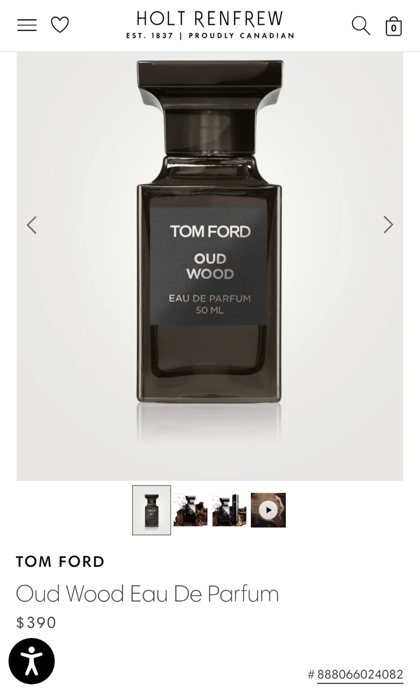 Tom Ford Oud Wood Eau De Parfum 50ml - photo 3