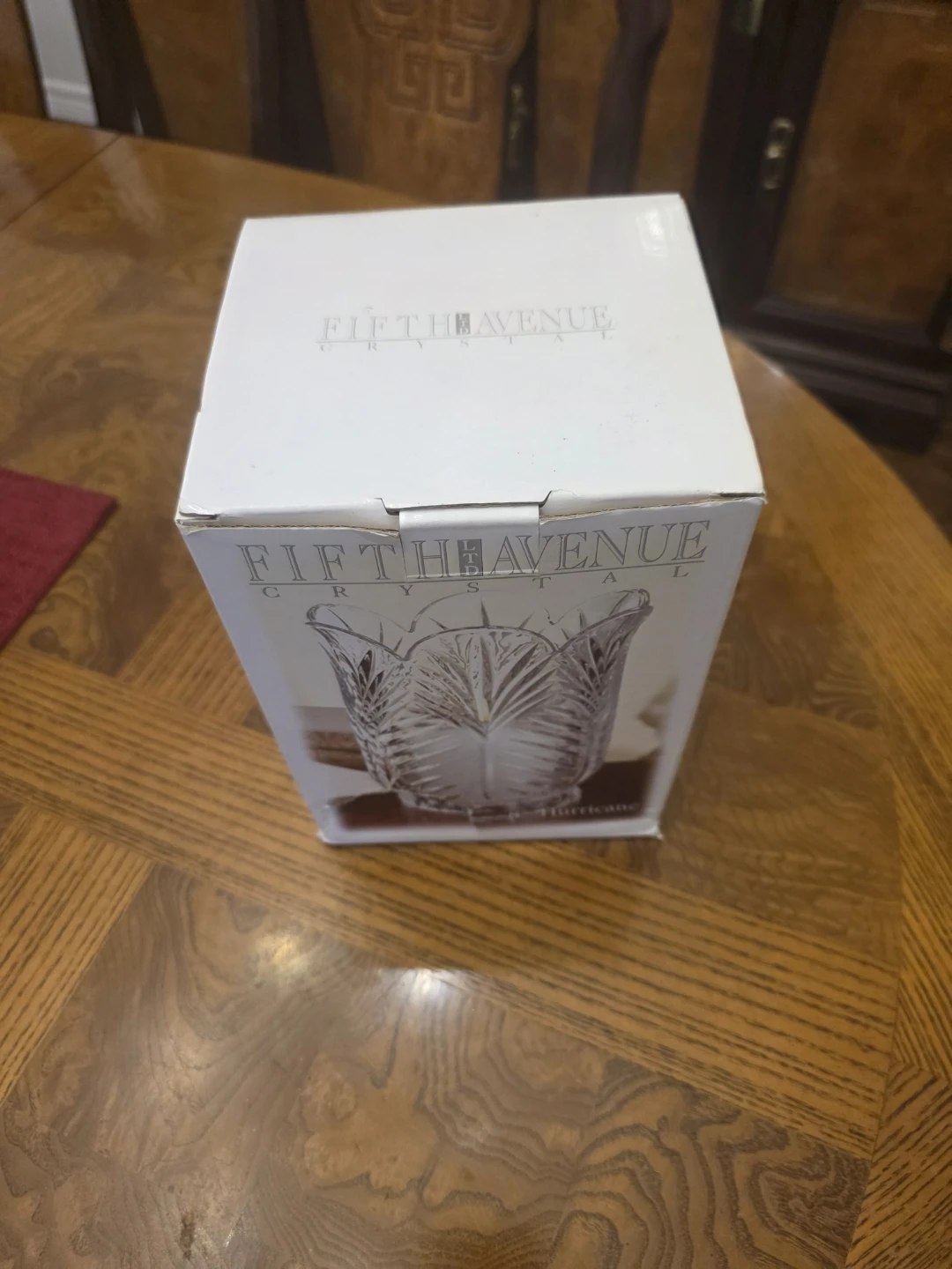 NEW Fifth Avenue Crystal 'Portico' 8" Hurricane Candle Holder - photo 5