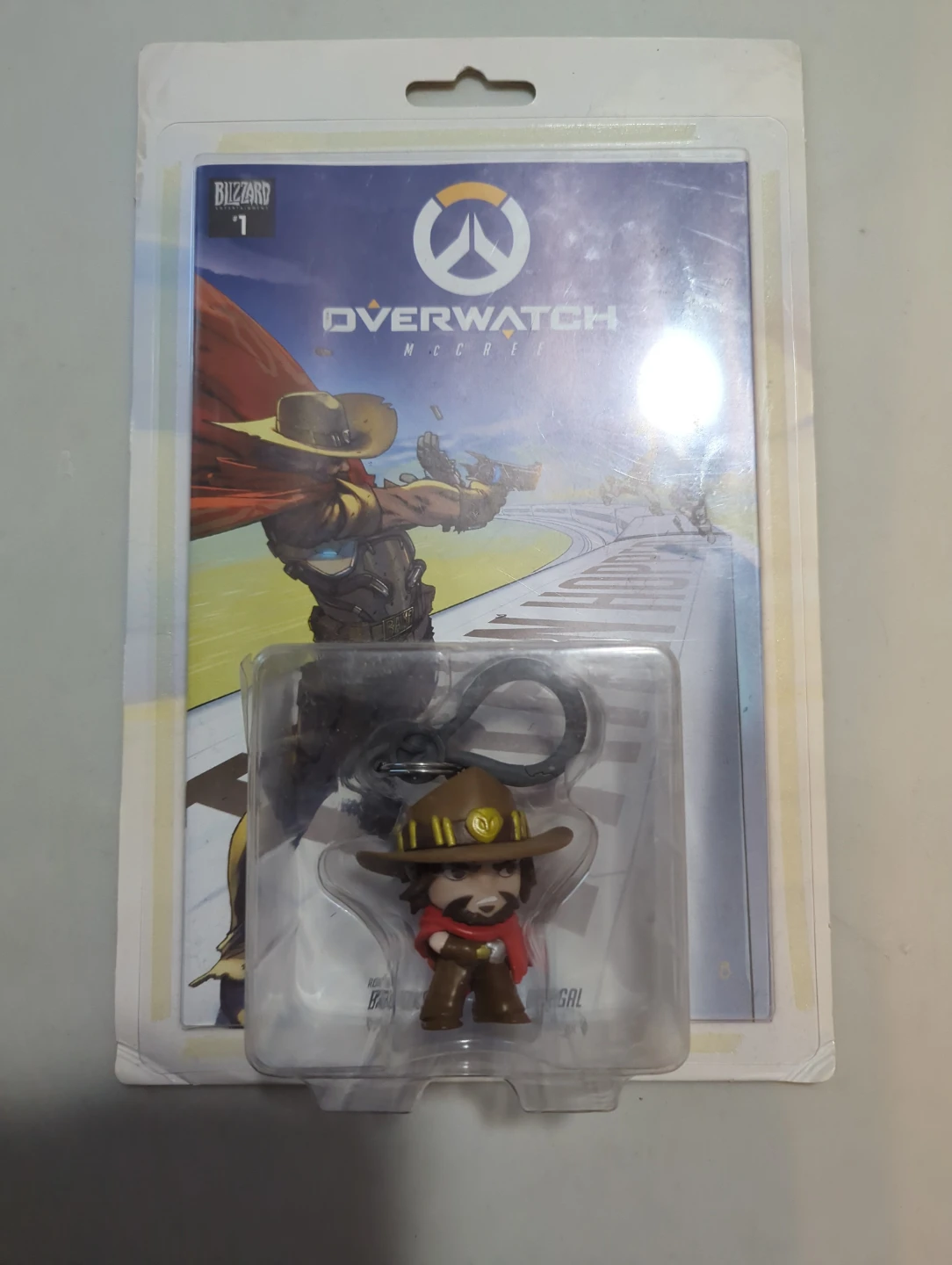 Overwatch Backpack Hanger Figure - Soldier: 76