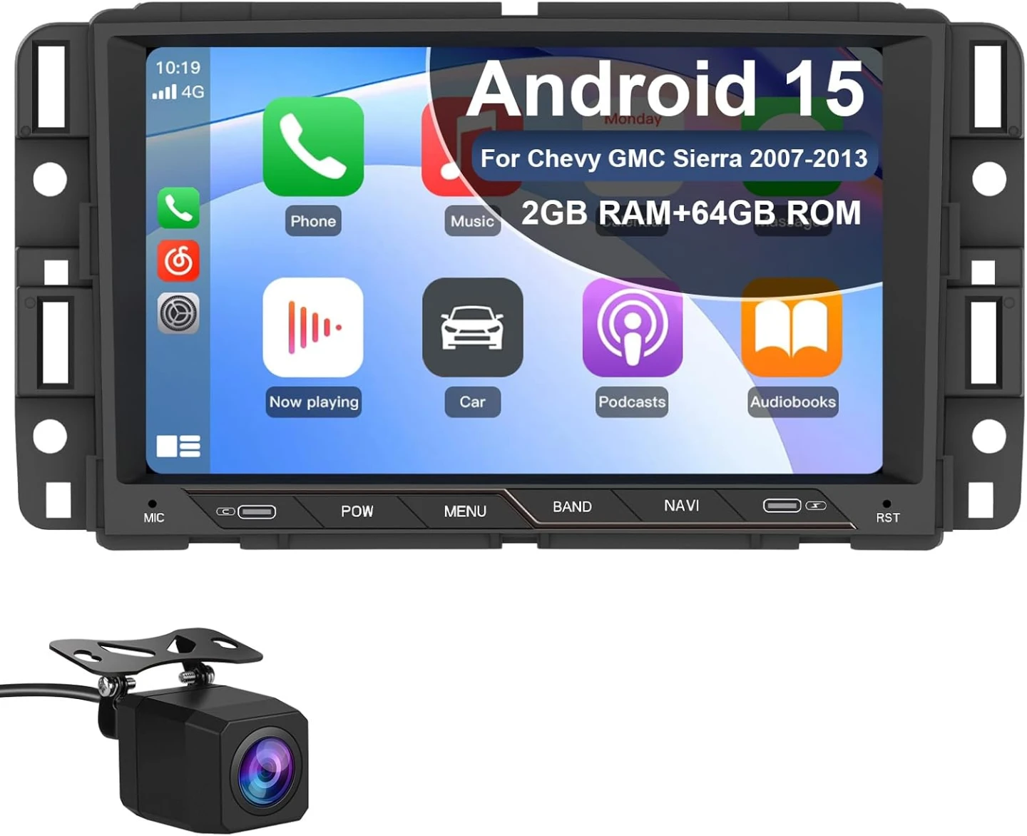 Car Stereo for Chevy Silverado GMC Sierra 2007-2013