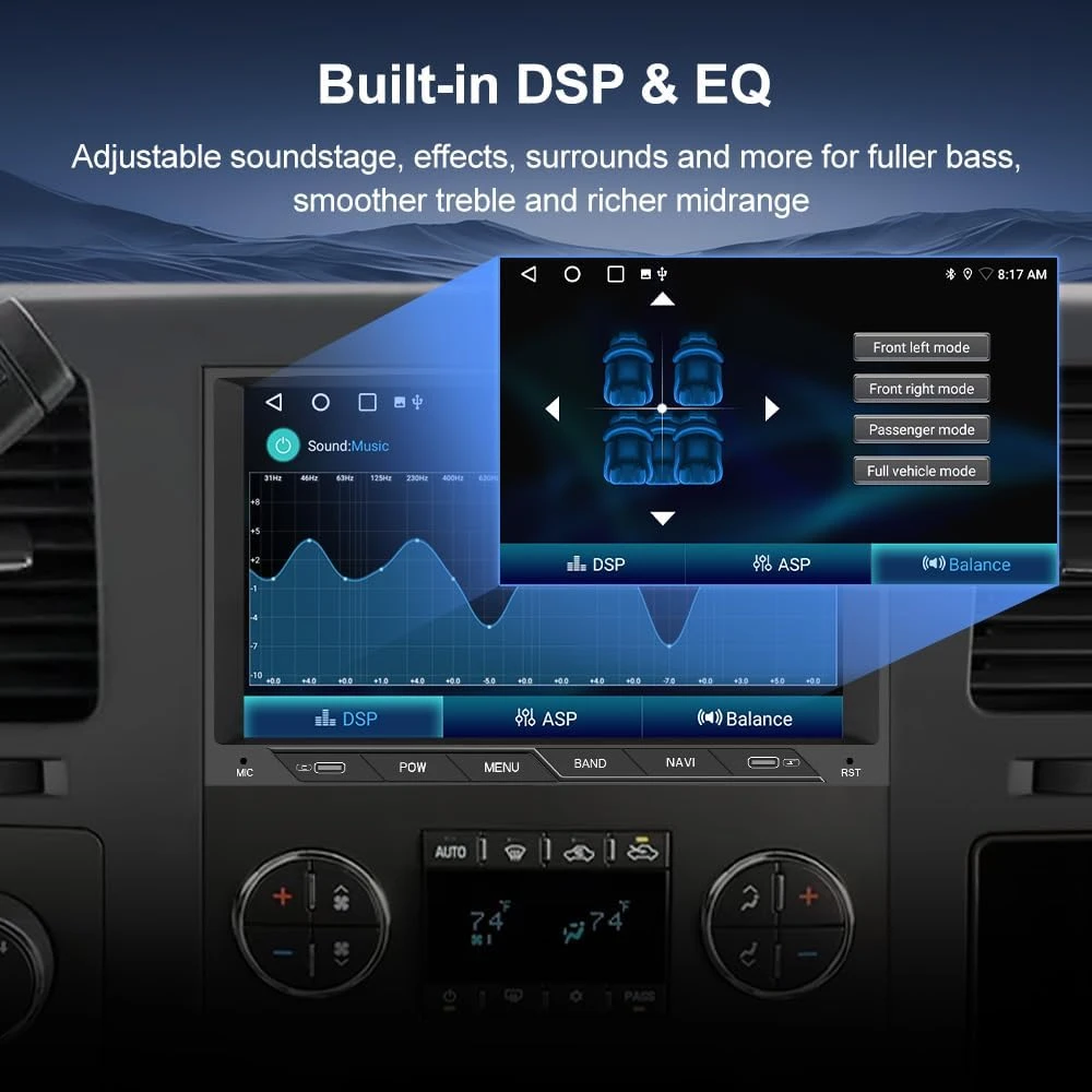 Car Stereo for Chevy Silverado GMC Sierra 2007-2013 - photo 5