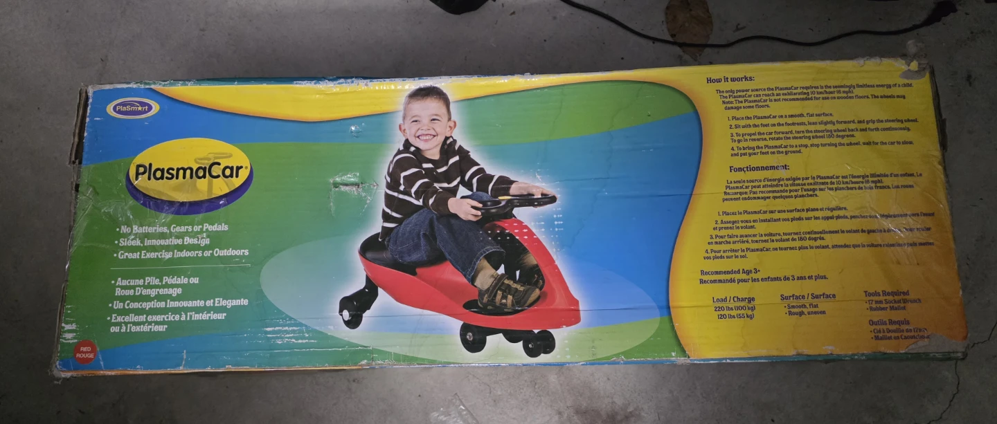 Plasmacar Ride-On Toy
