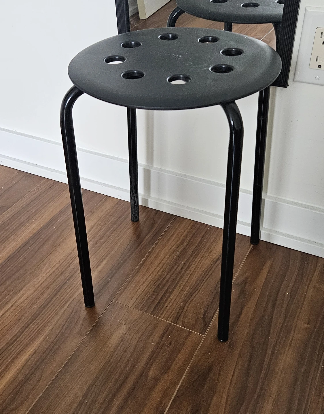 Ikea Black Stools( I have 2 of them)