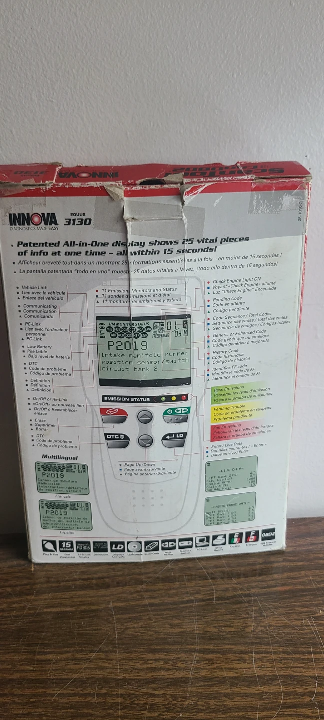Innova 3130 Diagnostic Scan Tool/Code Reader for OBD2 - photo 3