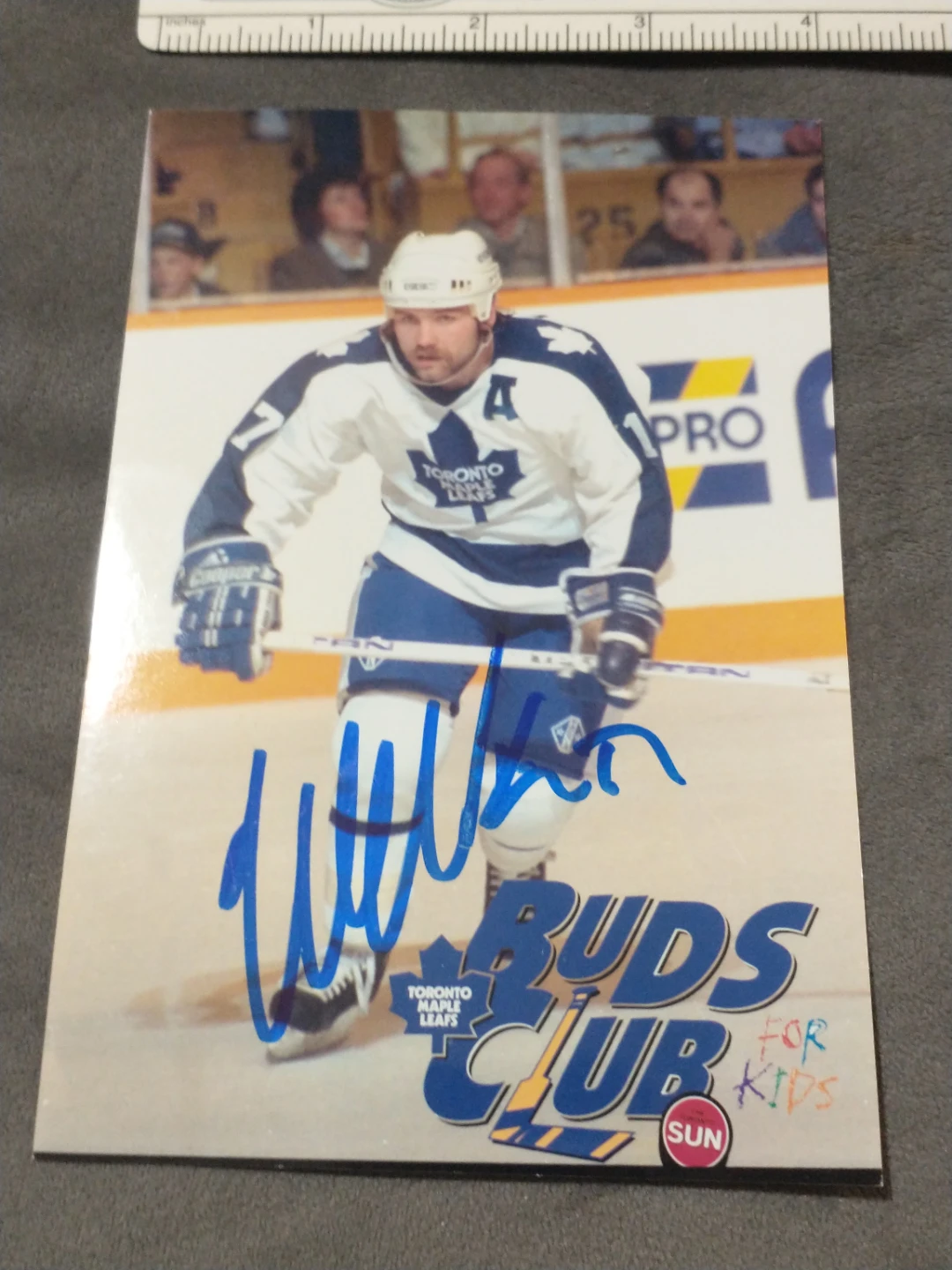 Wendel Clark Toronto Maple Leafs Signed Photo - photo 4