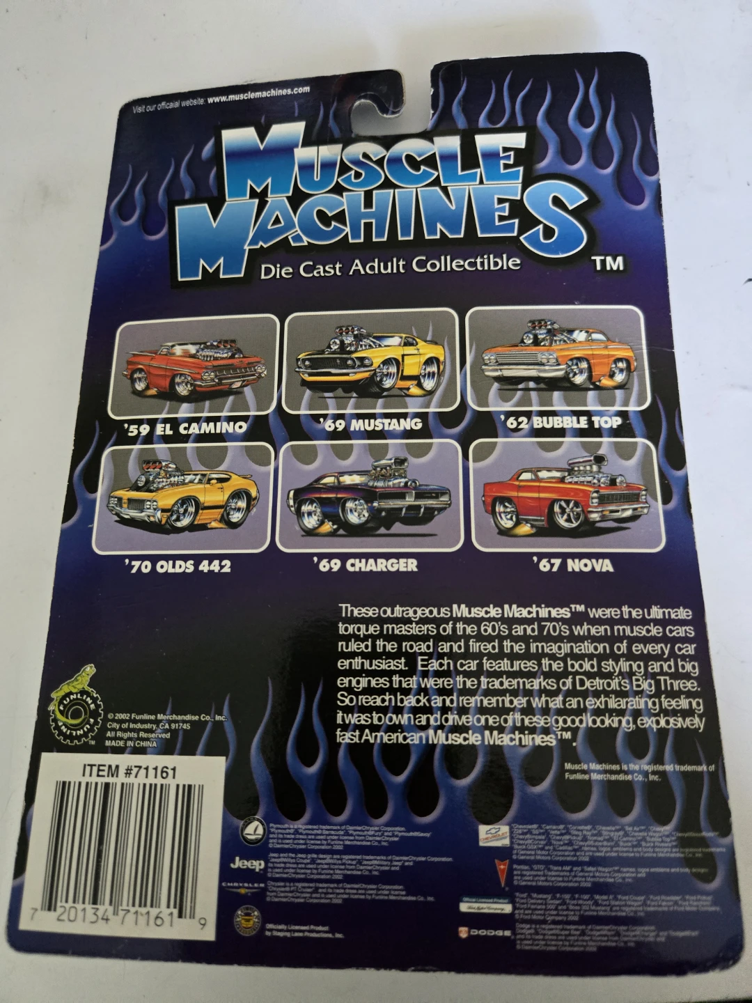Muscle Machines '69 Charger Die Cast - photo 2