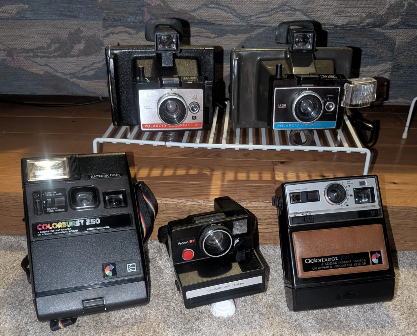 Vintage Kodak & Polaroid Instant Cameras