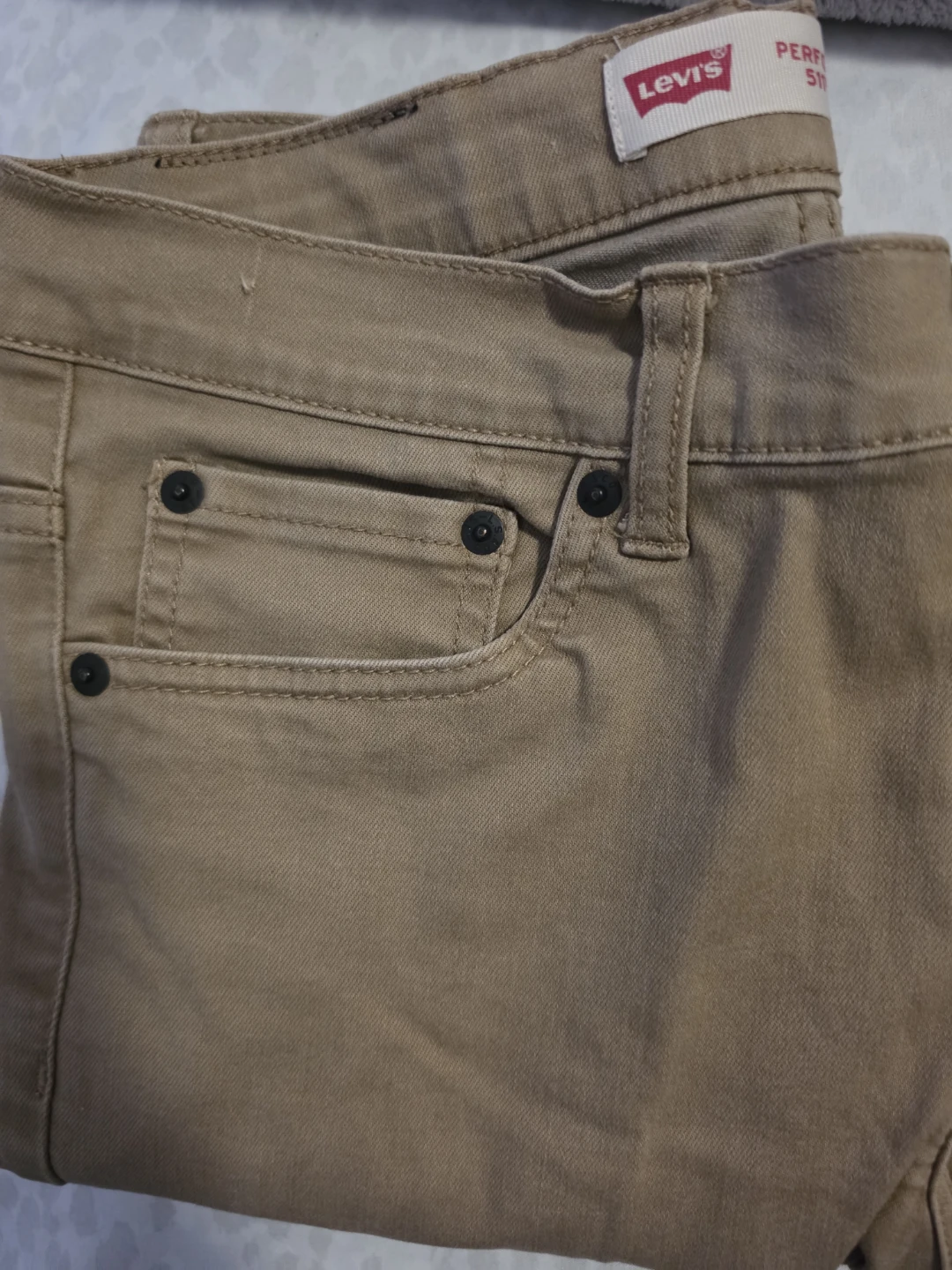MOVING SALE - Levi's 511 Performance Slim Jeans - Tan - 29x29 - photo 2