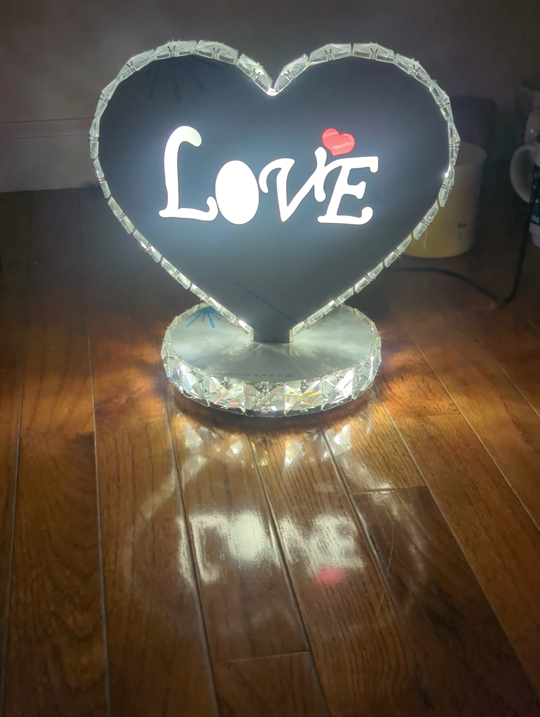Heart "Love" Light Lamp