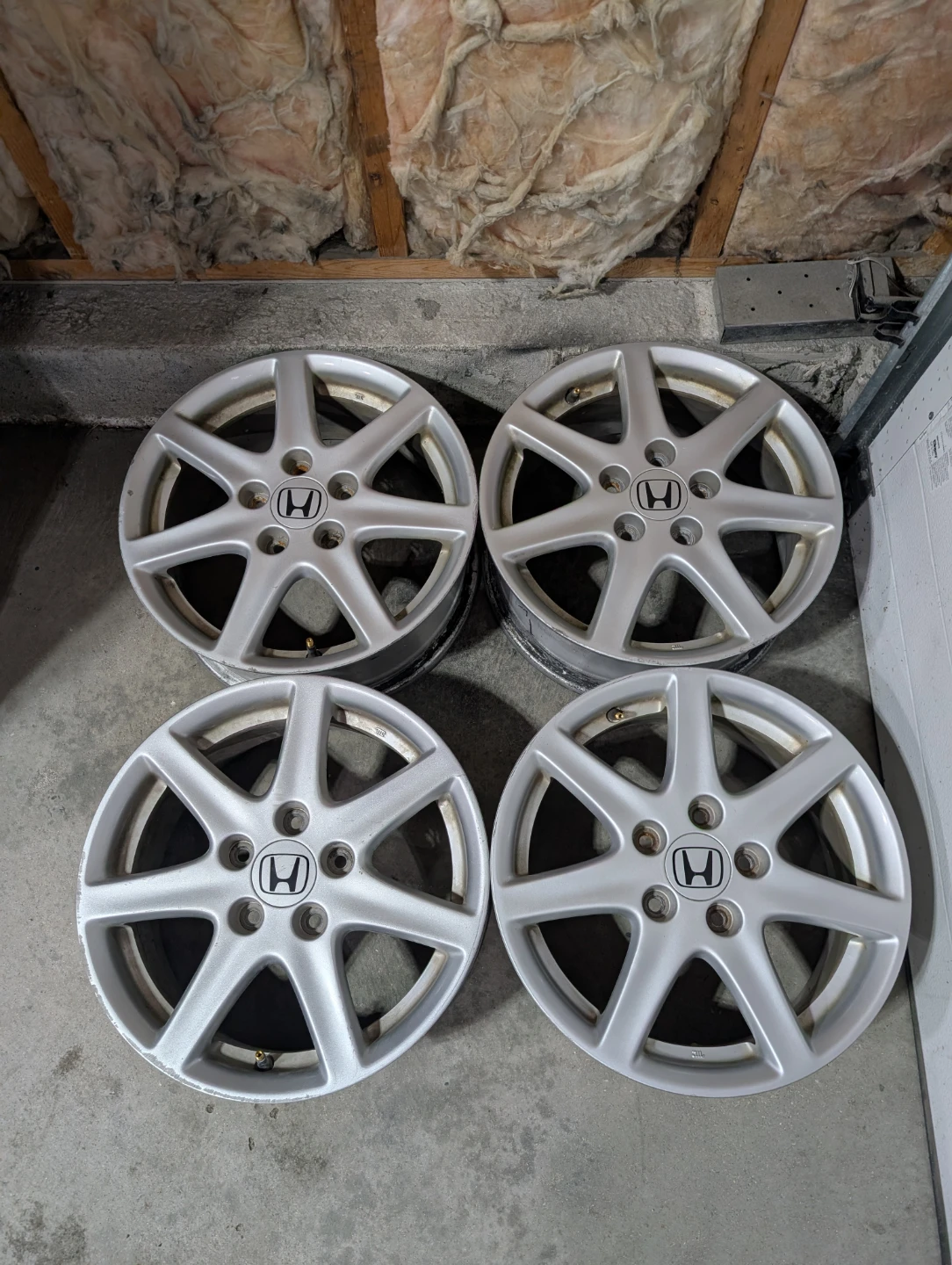 (4)-16 Inch Honda Civic Alloy Rims 5x114.3
