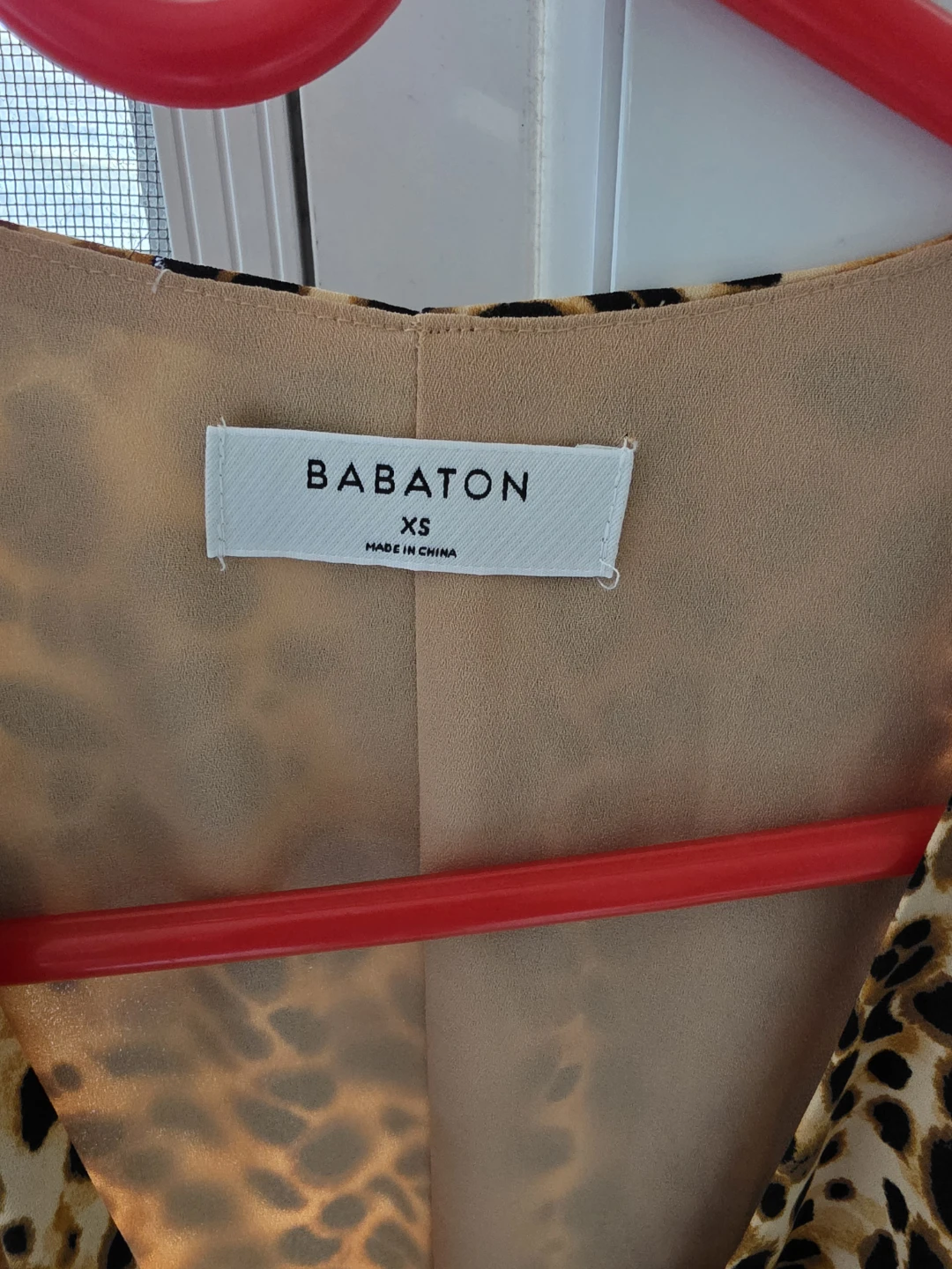 Aritzia Babaton Leopard Print Wrap Dress - photo 3