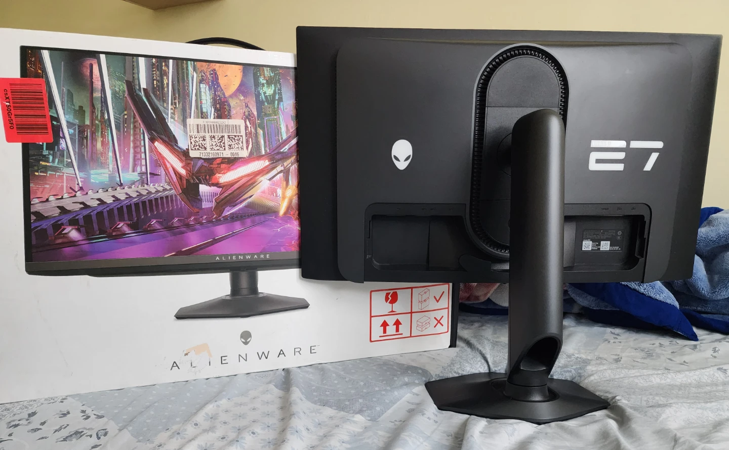 360hz OLED 1440p Alienware Monitor for Parts or Repair
