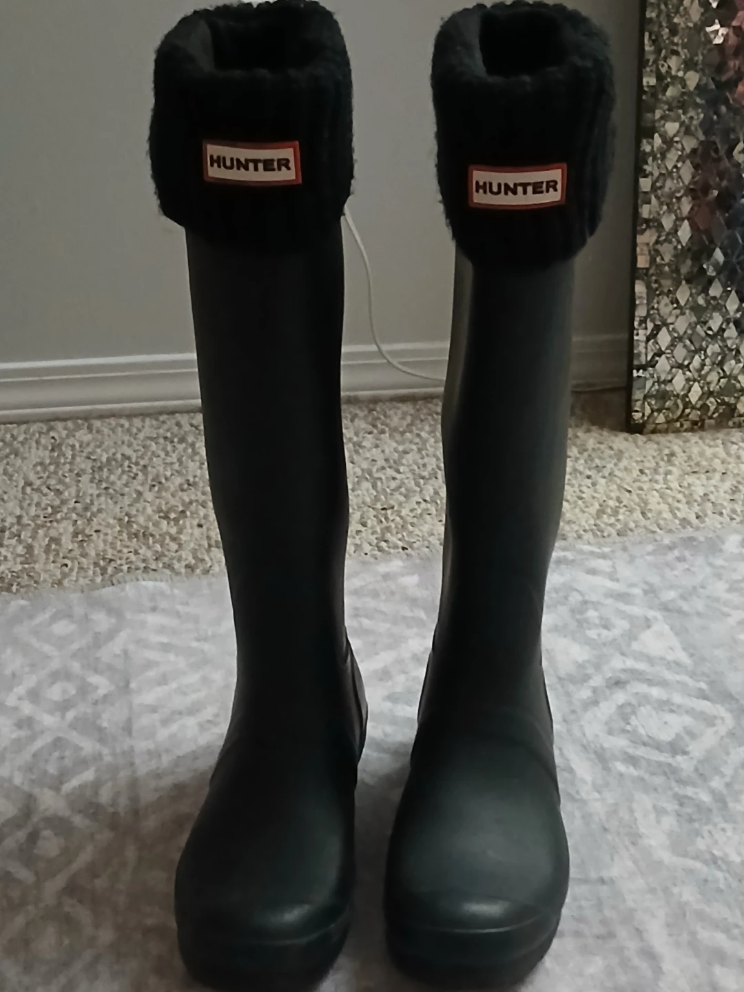 Hunter Rubber Tall Rain Boots