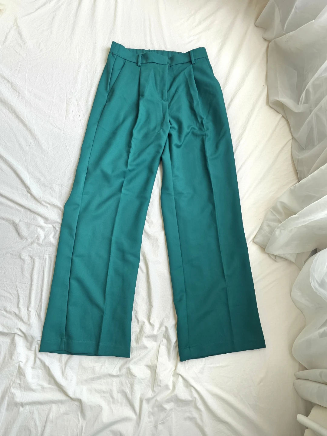 H&M Wide Leg Trousers Pants - photo 4