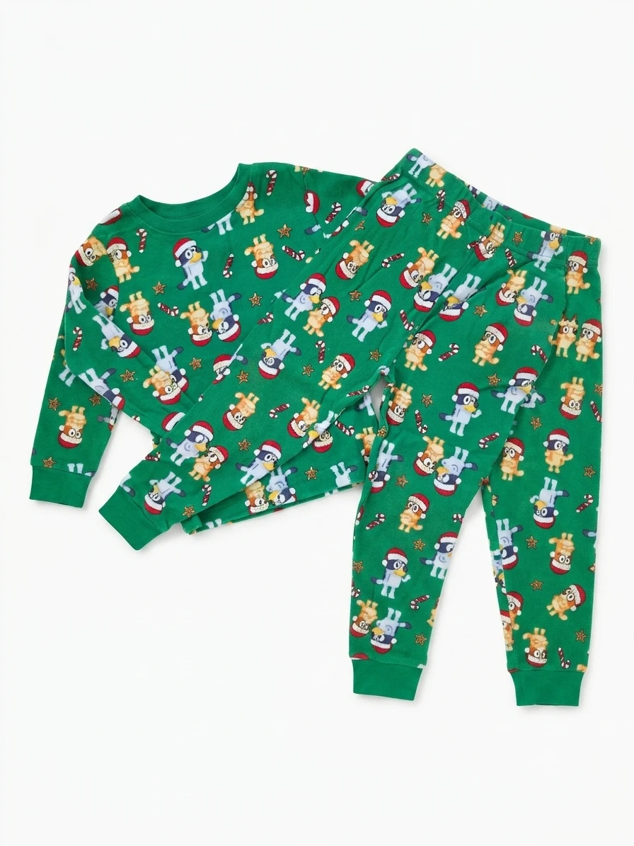 Bluey Christmas Pajamas Set