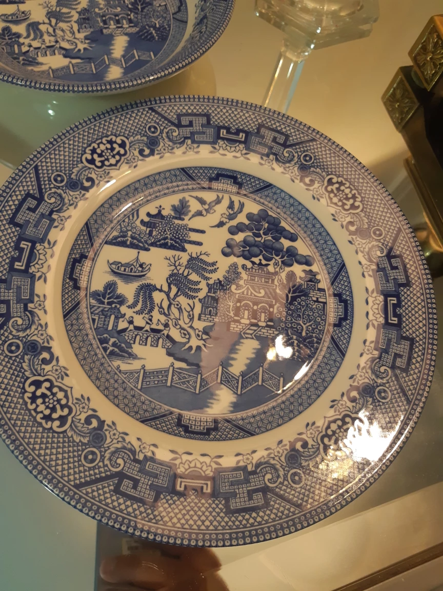 Blue Willow Pattern 4 pieces Set - photo 3