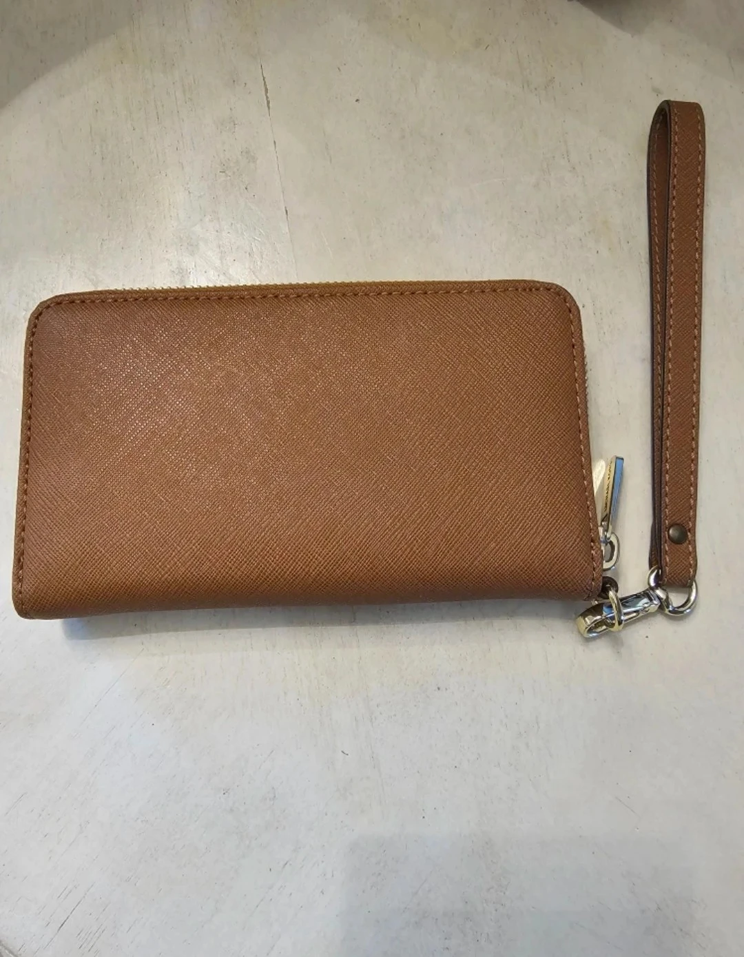 Michael Kors Wristlet Wallet - Brown Saffiano Leather - photo 2