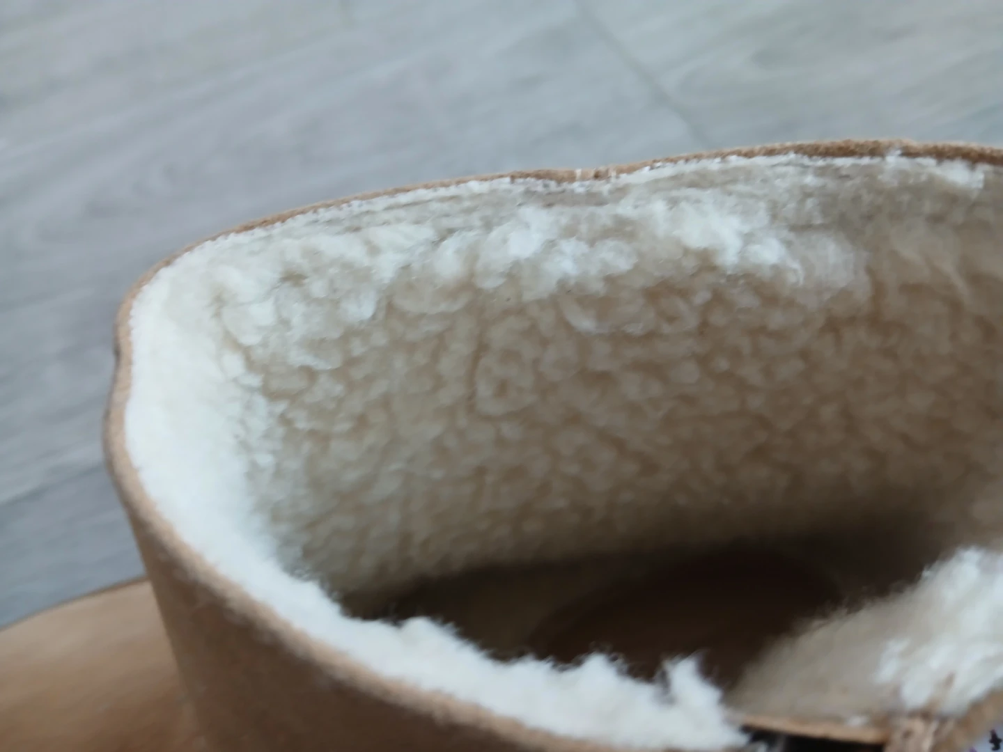 Tan Ugg-style Boots with Sherpa Lining - photo 3